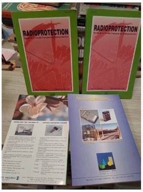 Lot de 4 revues Radioprotection (1995-1999)