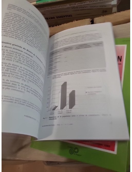 Lot de 4 revues Radioprotection (1995-1999)