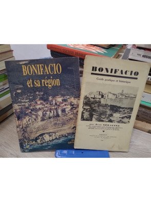 Lot de 2 guides pratiques et historiques de Bonifacio (1936 et 1994)