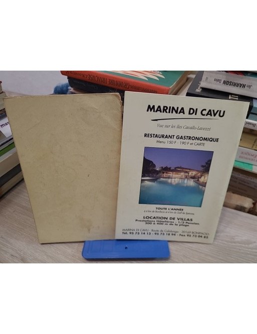 Lot de 2 guides pratiques et historiques de Bonifacio (1936 et 1994)