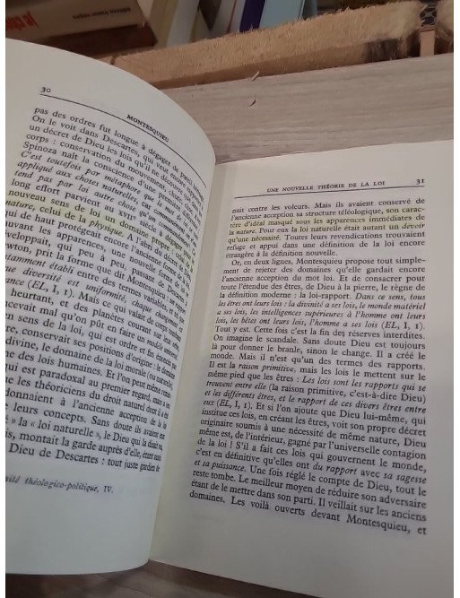 Montesquieu la politique et l'histoire Louis Althusser