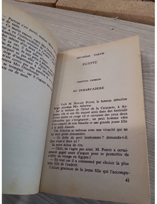Mort sur le Nil Agatha Christie