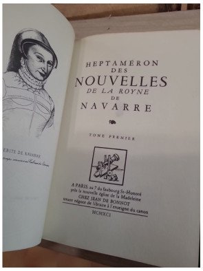 L’Heptaméron des nouvelles de la Royne de Navarre Tome 1 - Marguerite Reine de Navarre
