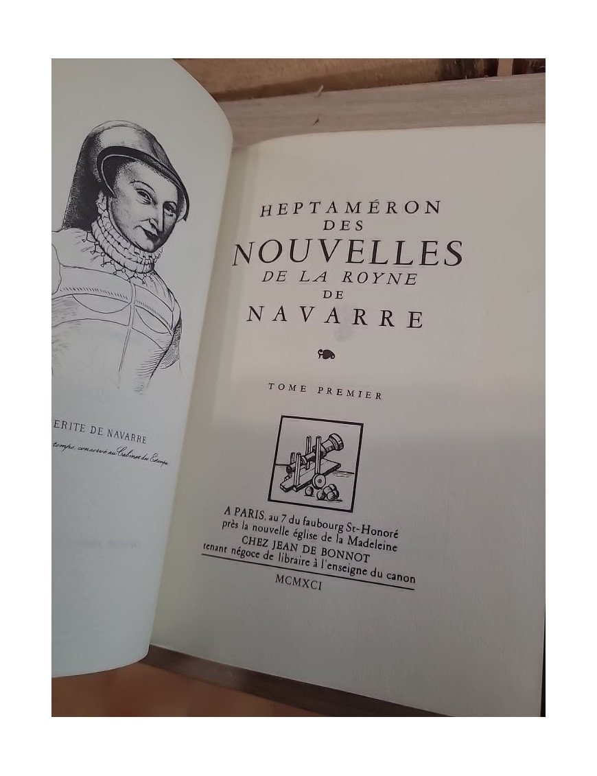 L’Heptaméron des nouvelles de la Royne de Navarre Tome 1 - Marguerite Reine de Navarre