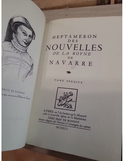 L’Heptaméron des nouvelles de la Royne de Navarre Tome 1 - Marguerite Reine de Navarre