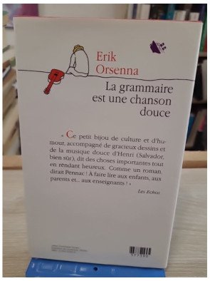 La grammaire est une chanson douce – Erik Orsenna
