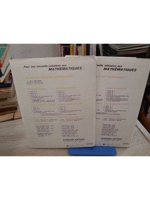 Itinéraire mathématique (écoles maternelles, grande section)  cahier 1 et 2 – Touyarot & Tournier