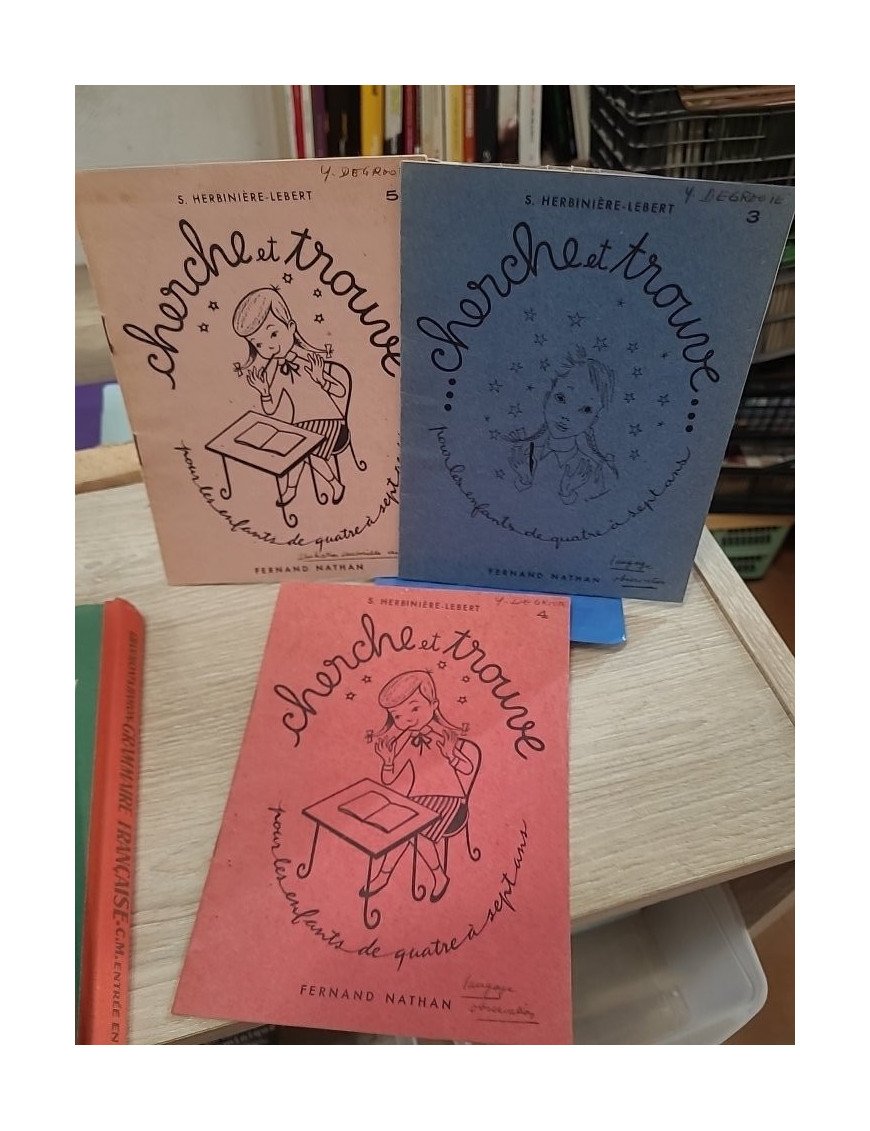 Cherche et trouve N° 3-4-5 – S. Herbinière-Lebert