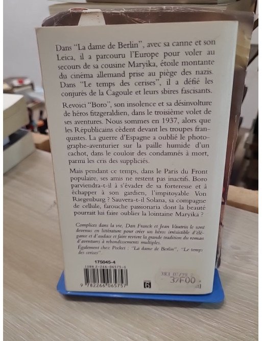 Les aventures de Boro, reporter photographe Tome 3 : Les noces de Guernica - Dan Franck, Jean Vautrin