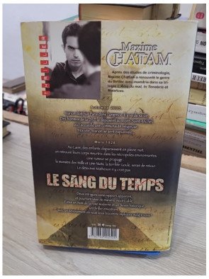 Le sang du temps - Maxime Chattam