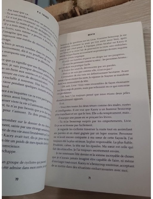 MENTIR serie ten tiny breath – Tome 02 – Kathleen A. Tucker