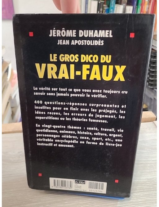 Le gros dico du vrai-faux – Jérôme Duhamel