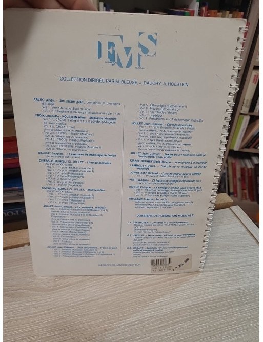 Dictées musicales volume 2 – Élève – Jean-Clément Jollet