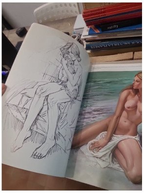 Lefranc Bourgeois Album Léonardo N°7 Nus - Colart