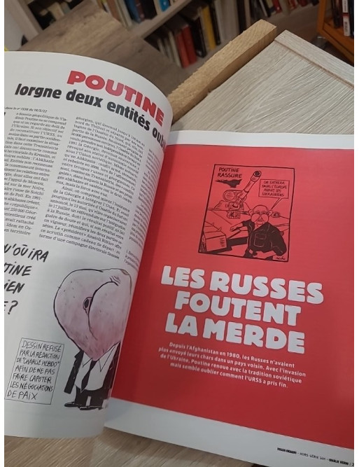 Charlie Hebdo Hors-Série n°34 – Russie Ukraine : en route vers la troisième guerre mondiale