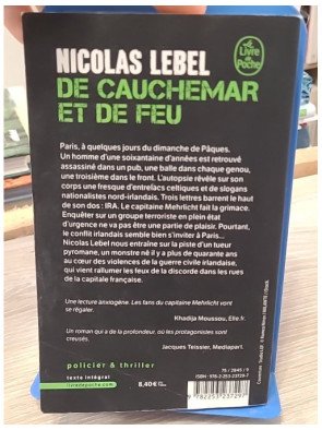 De cauchemar et de feu – Nicolas Lebel
