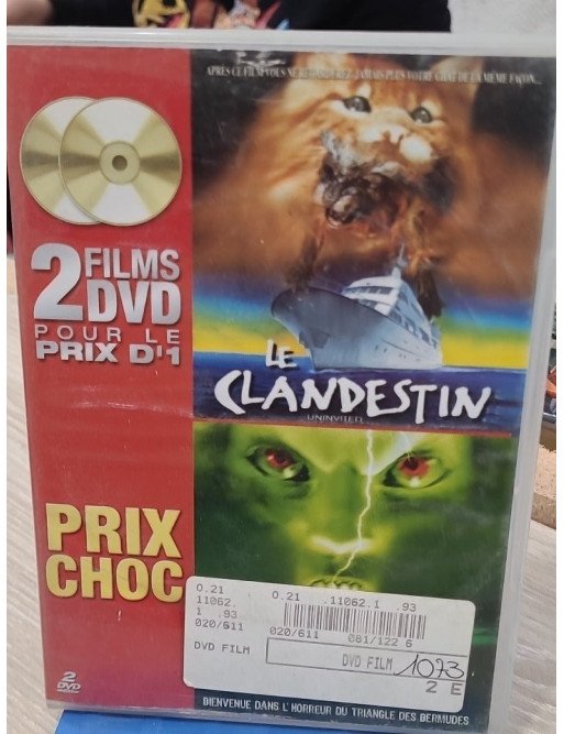 Le Clandestin + Le bateau des ténèbres (DVD)