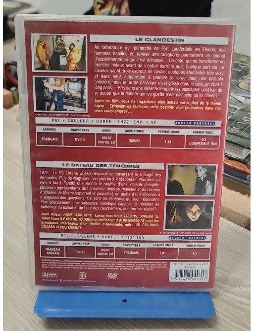 Le Clandestin + Le bateau des ténèbres (DVD)