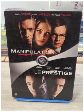 Coffret Hugh Jackman - Manipulation, Le prestige (DVD)