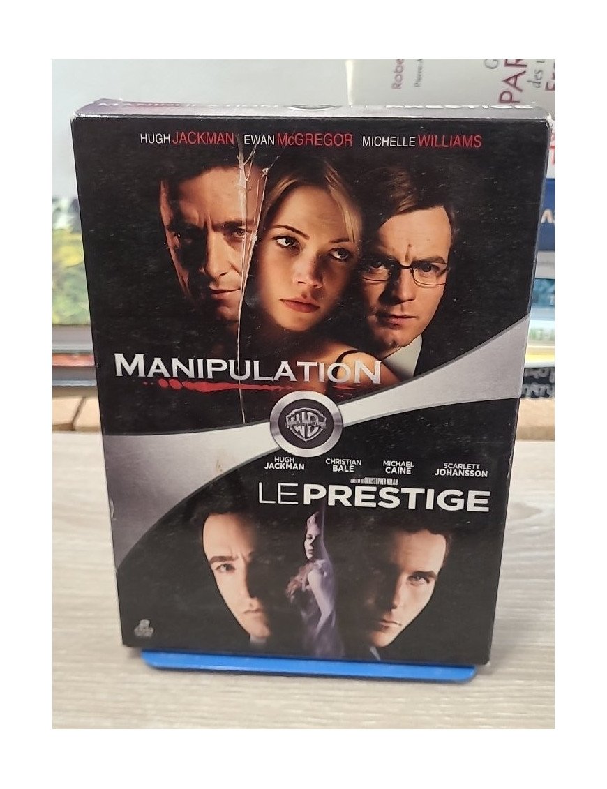 Coffret Hugh Jackman - Manipulation, Le prestige (DVD)