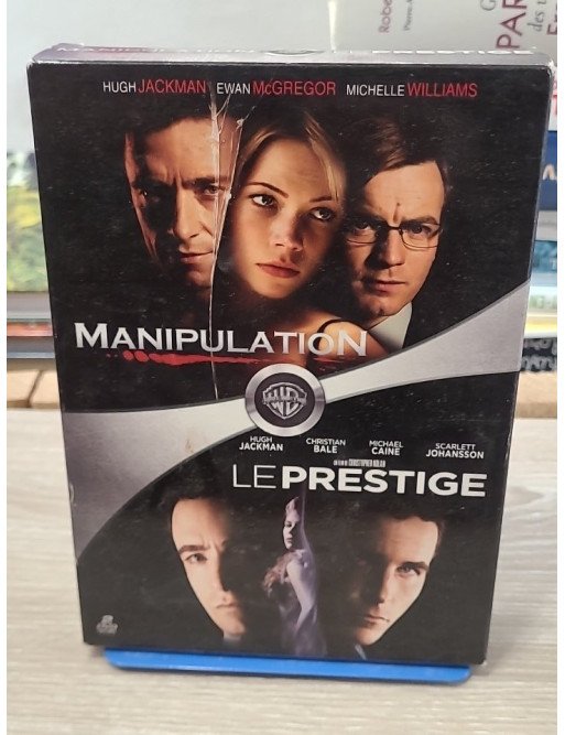 Coffret Hugh Jackman - Manipulation, Le prestige (DVD)