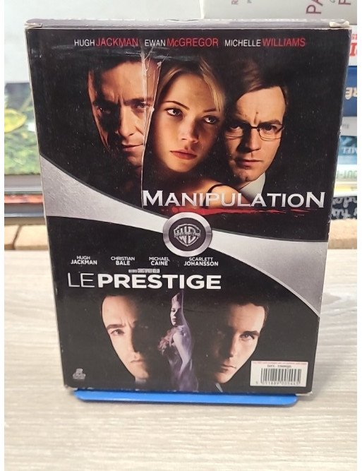 Coffret Hugh Jackman - Manipulation, Le prestige (DVD)