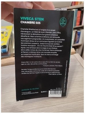 Chambre 505 – Viveca Sten