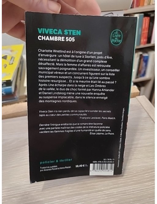 Chambre 505 – Viveca Sten