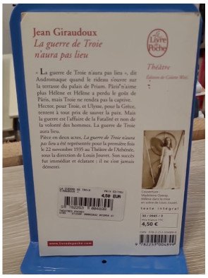La Guerre de Troie n'aura pas lieu – Jean Giraudoux