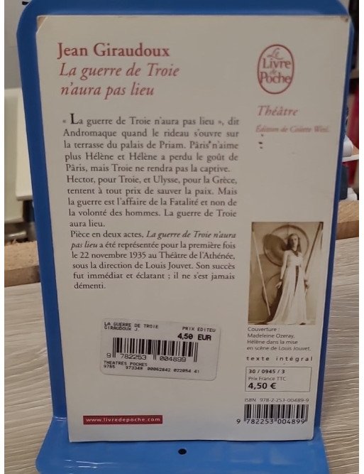 La Guerre de Troie n'aura pas lieu – Jean Giraudoux