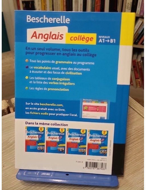 Bescherelle anglais collège - Tout-en-un sur la langue anglaise pour les collégiens - Rotgé, Collard-Rebeyrolle, Bignaux
