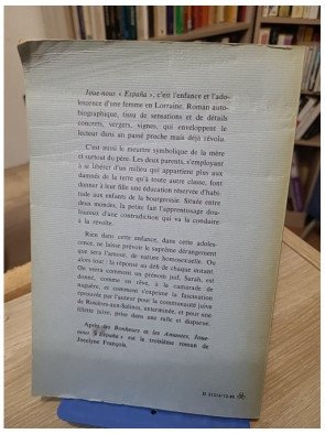 Joue-nous « España » - Jocelyne François