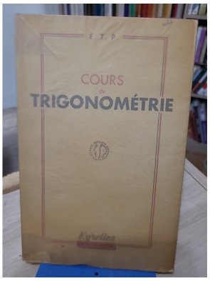 Cours de trigonométrie – Dix-neuvième édition