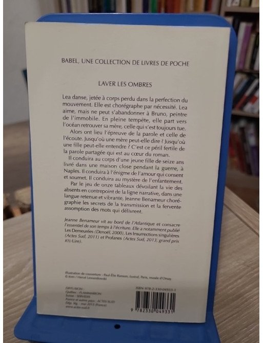 Laver les ombres – Jeanne Benameur