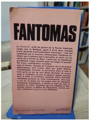 Fantômas – Tome 1 – Intégrale (Souvestre & Allain)