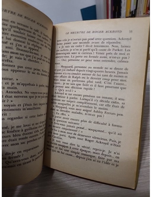 Le Meurtre de Roger Ackroyd – Agatha Christie