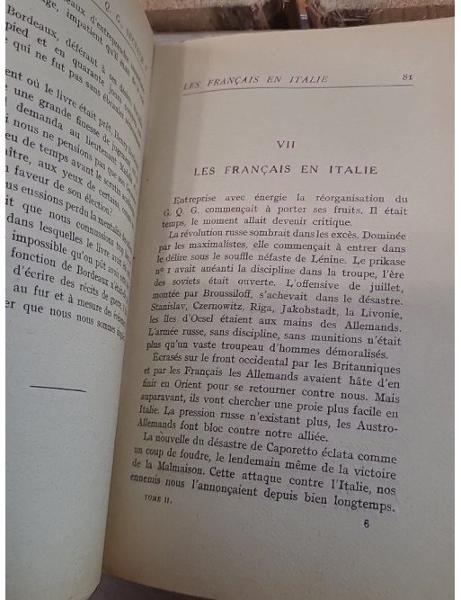 G.Q.G. Secteur 1 de Jean de Pierrefeu