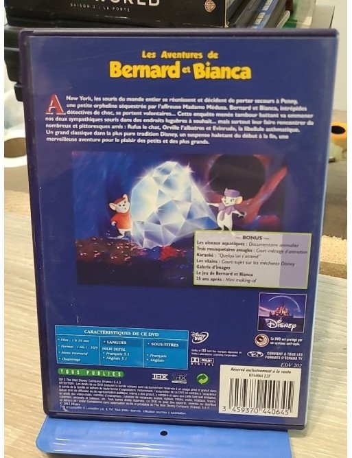 Les Aventures de Bernard et Bianca (DVD)