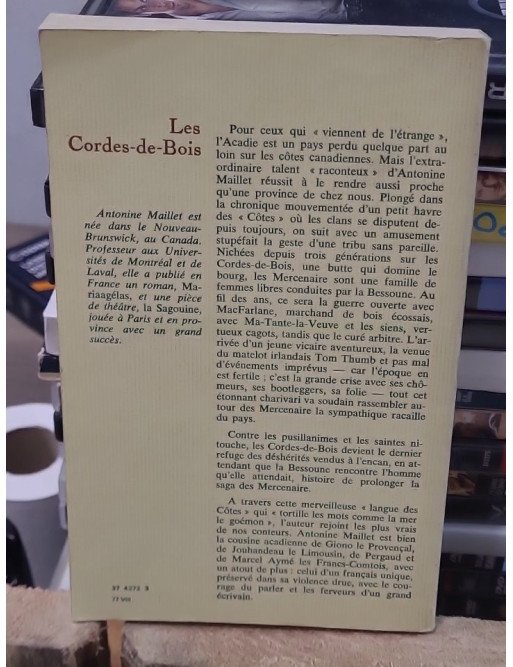 Les Cordes-de-Bois de Antonine Maillet