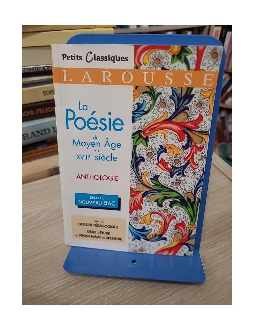 La poésie du Moyen Âge au XVIIIe siècle – Florence Renner