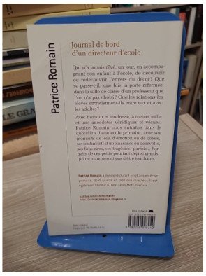 Journal de bord d'un directeur d'école – Patrice Romain