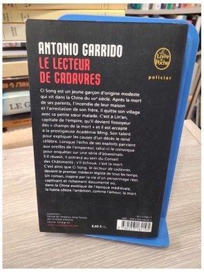 Le Lecteur de cadavres - Antonio Garrido