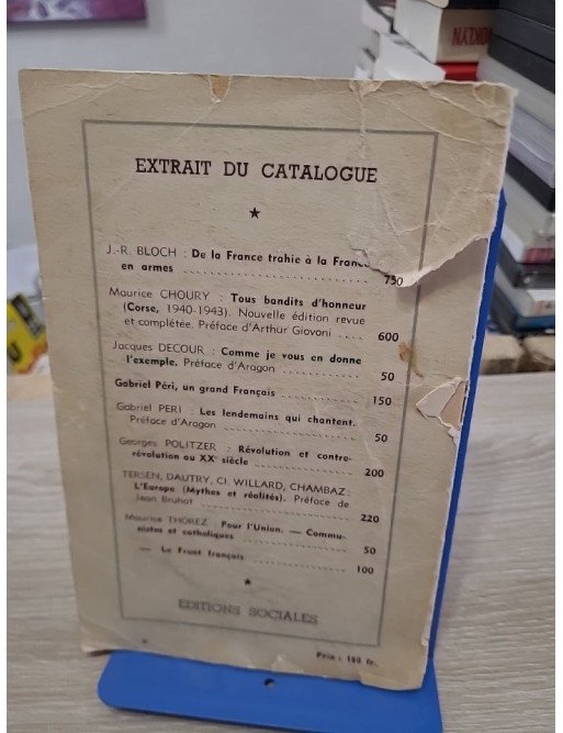 Lettres de fusillés – Jacques Duclos