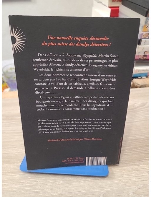 Allmen et le dernier des Weynfeldt – Martin Suter