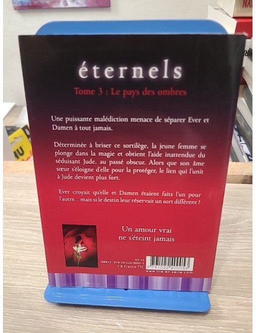Eternels tome 3 – Le pays des ombres – Alyson Noël
