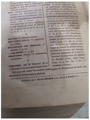Revue municipale 1841 de M. A. Laya