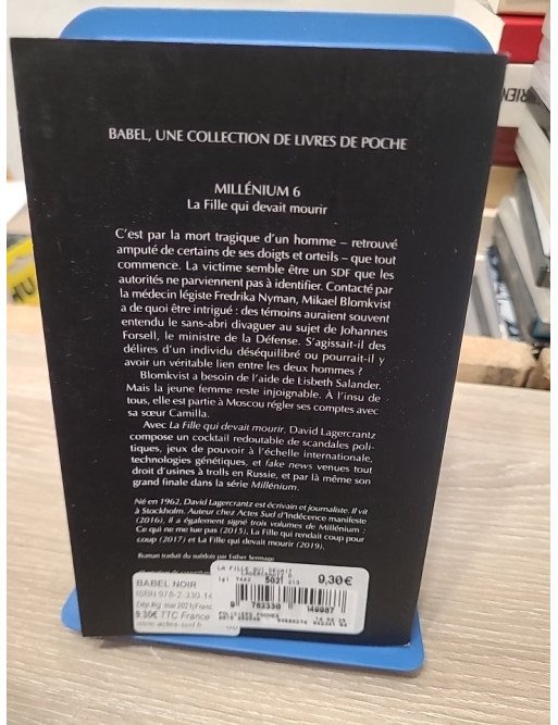 Millénium - Tome 6 - La Fille Qui Devait Mourir