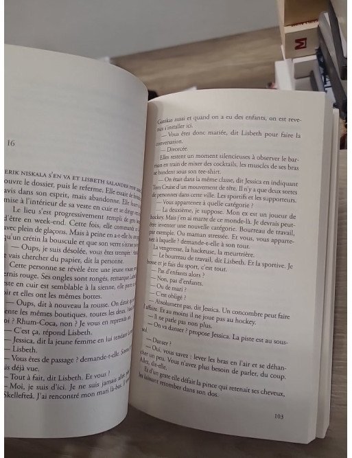 Millénium 7 – La Fille dans les serres de l'aigle