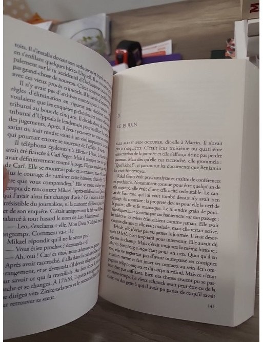 Millénium Tome 5 - La Fille Qui Rendait Coup Pour Coup