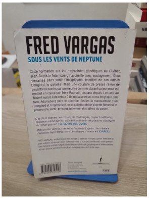 Sous les vents de Neptune - Fred Vargas